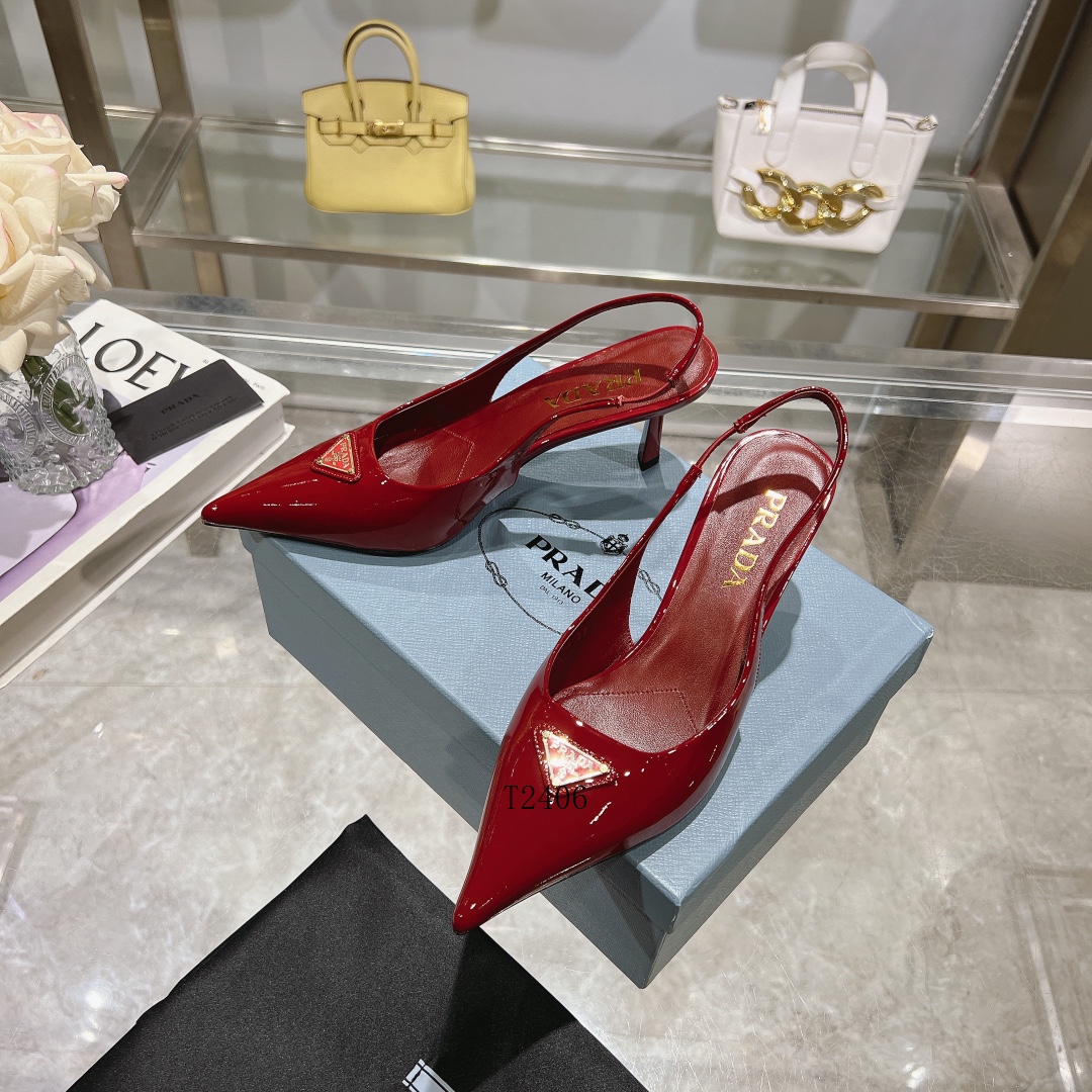 Prada sz35-40 7.5cm h0601 28